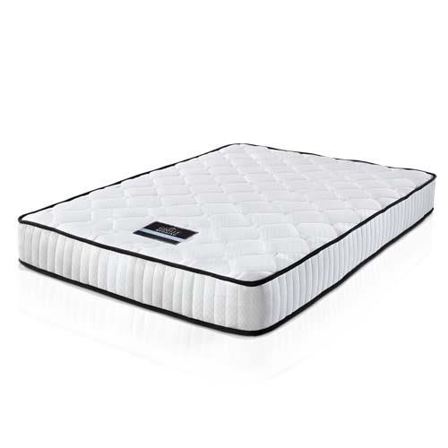 Giselle Bedding Queen Pocket Spring Mattress High Density Foam 21cm