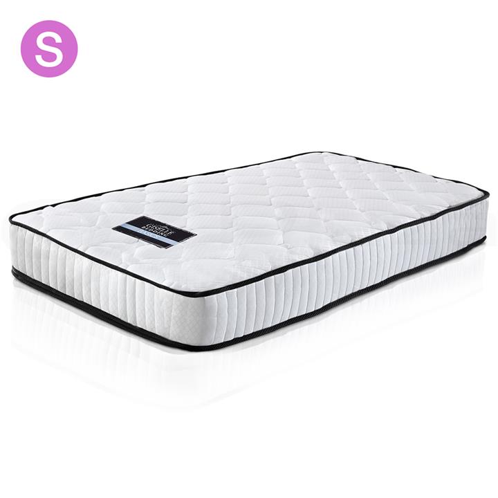 Giselle Bedding Single Pocket Spring Mattress High Density Foam 21cm