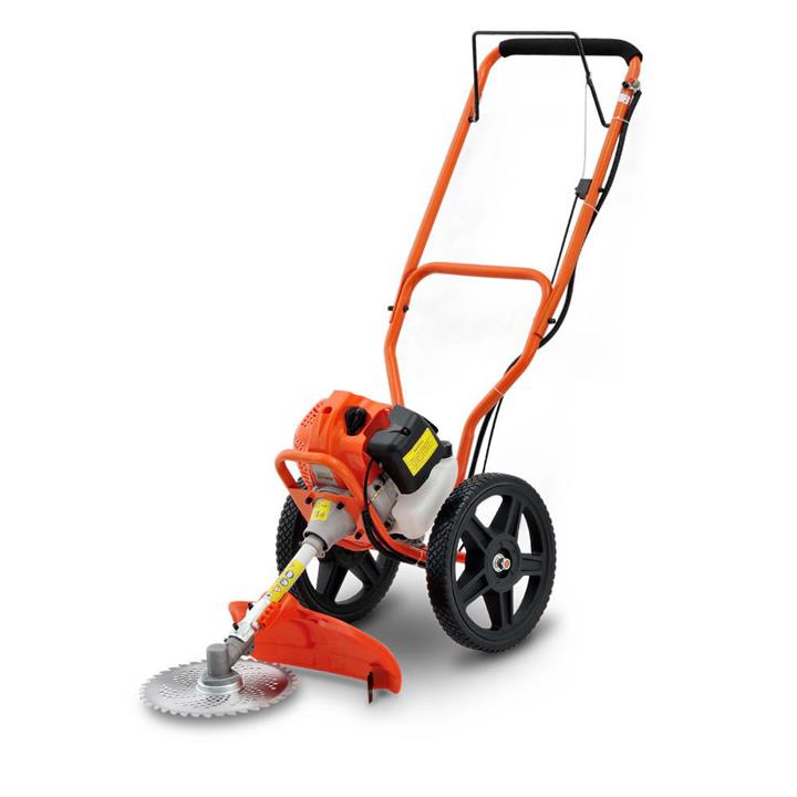 Giantz 3-in-1 Wheeled Brush Cutter/Trimmer Whipper Snipper Field Push Brushcutter