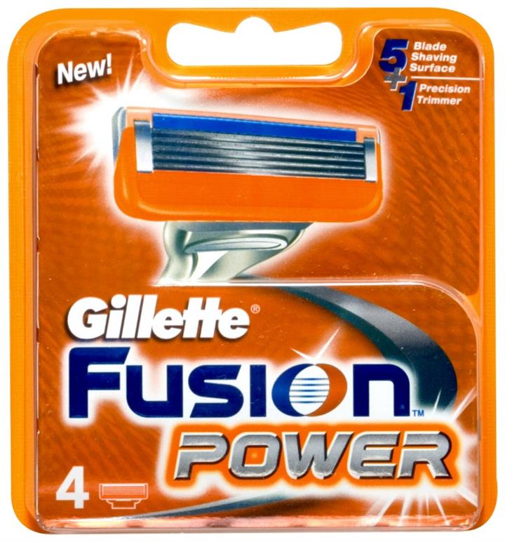 Gillette Fusion Power Cartidges X 4