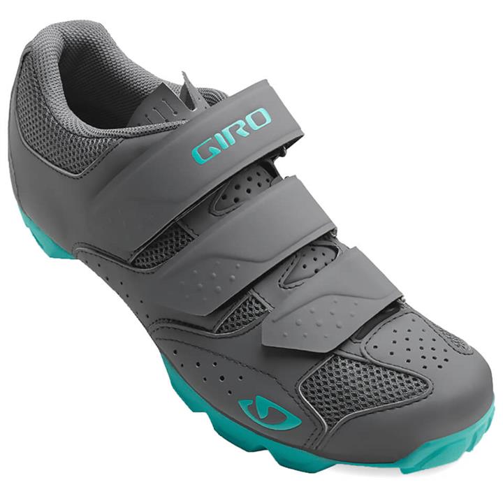 Giro Riela RII Women's MTB Cycling Shoes - Dark Shadow/Glacier - EU 38/UK 5 - Grey