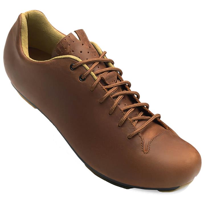 Giro Republic LXR Road Cycling Shoes - Tobacco Leather - EU 41/UK 7 - Brown