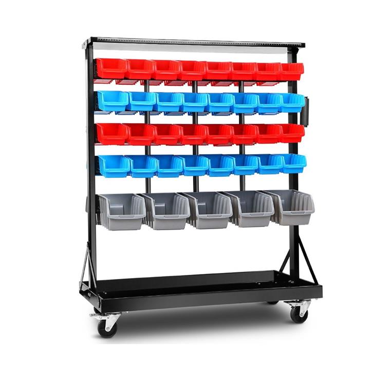 GIANTZ 74-Bin Dual-Sided Storage Rack Stand