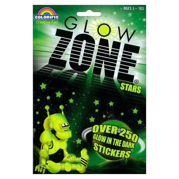 GlowZone Starlight Glow in the Dark Sticker Pack