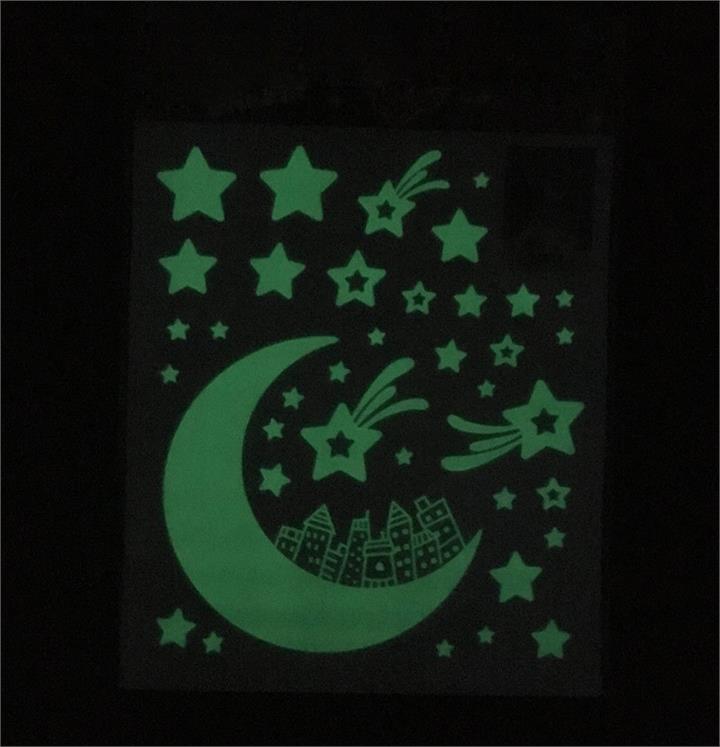 Glow In The Dark Home Decor Shining Star Luminescence Sticker