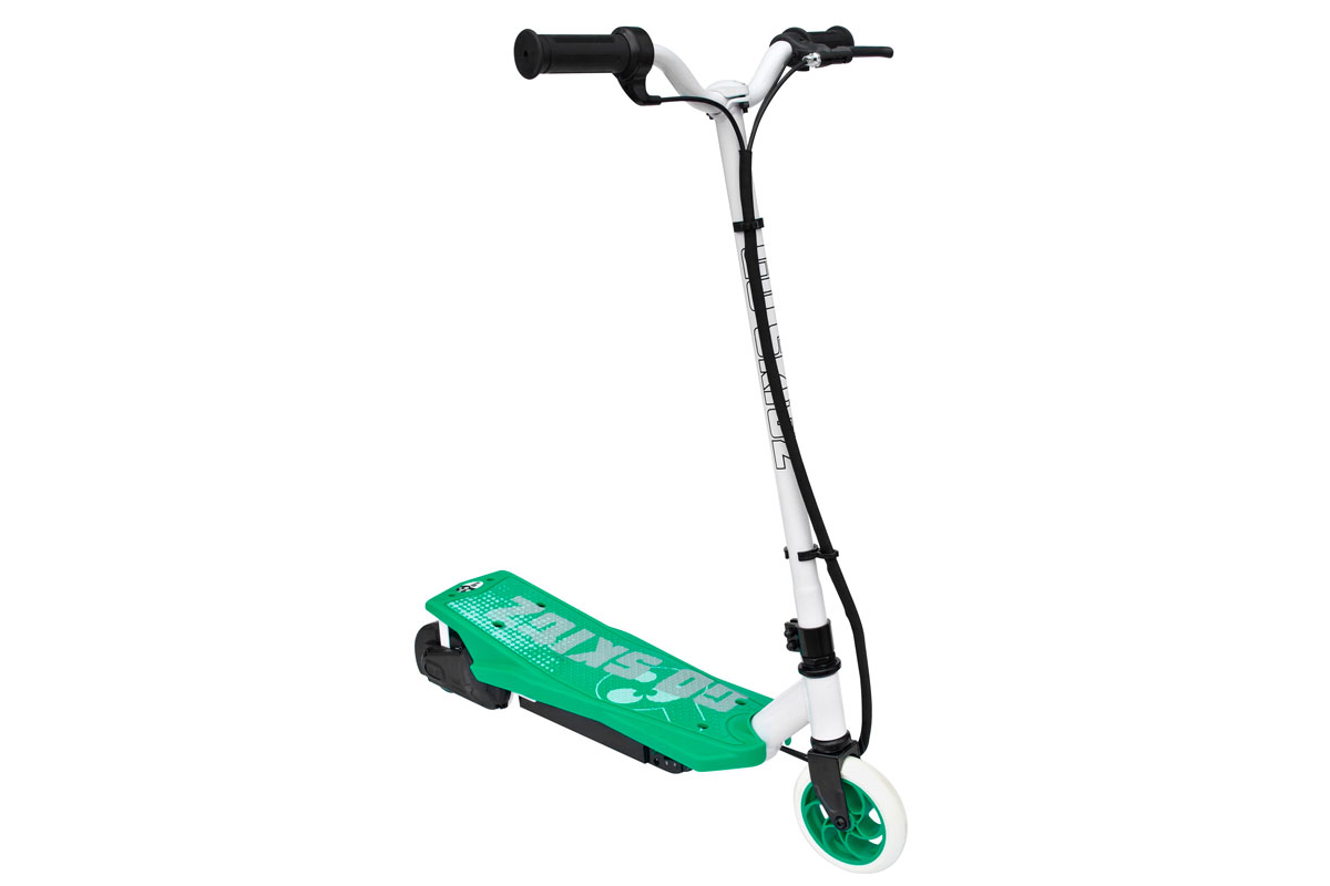 Go Skitz 1.0 Electric Scooter (White/Green)