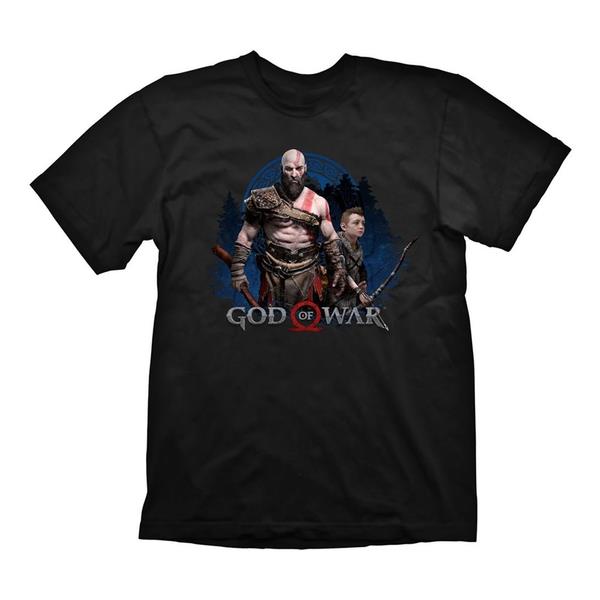 God Of War - Kratos & Atreus Men's Medium T-shirt - Black