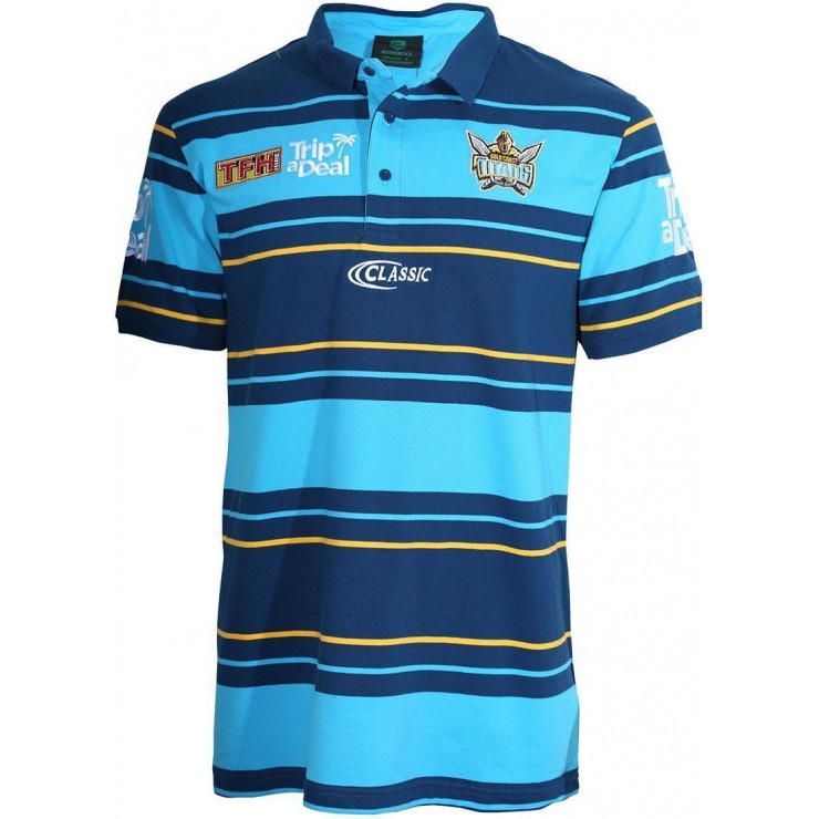 Gold Coast Titans 2018 Men's Media Polo Shirt