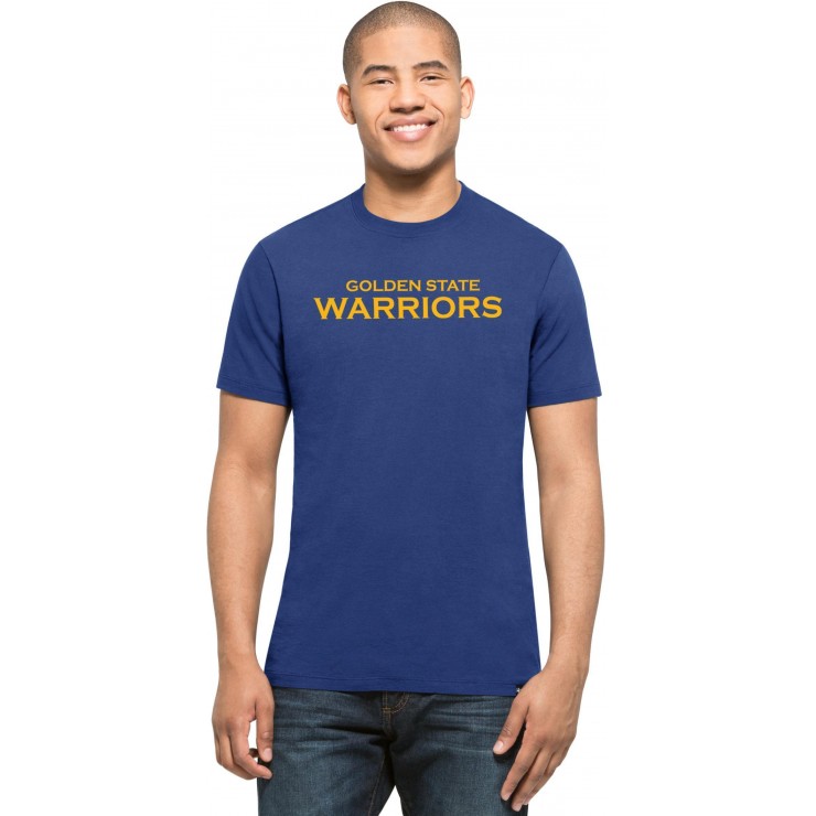 Golden State Warriors Men's Royal MVP '47 Splitter T-Shirt