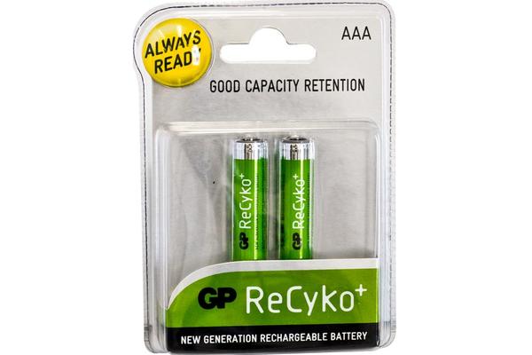 Gp Recyko Lsd Aaa Battery 2Pk