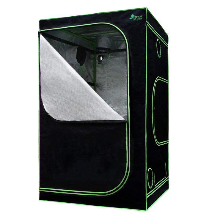 Greenfingers Hydroponics Grow Tent for Plants Seedlings Large Metal Frame Green 120x120x200cm