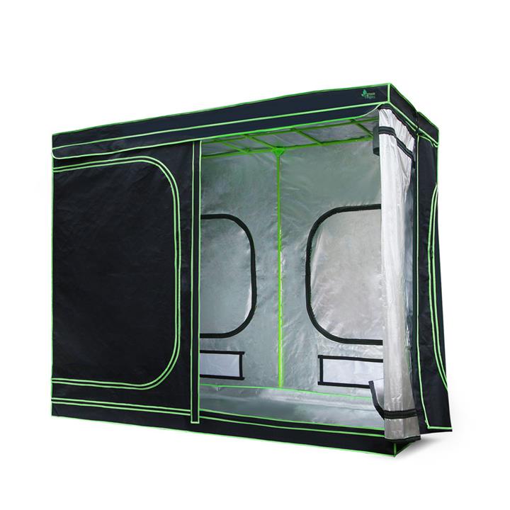 Greenfingers Hydroponics Grow Tent for Plants Seedlings Large Metal Frame Green 240x120x200cm