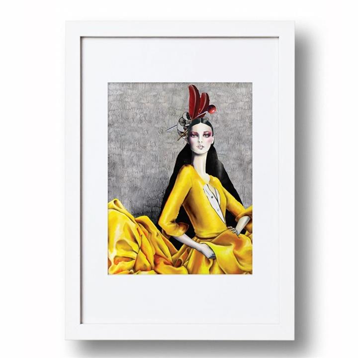 Graphic Drapery #1 | Signed Artist's Print | Various Sizes for Easy Framing