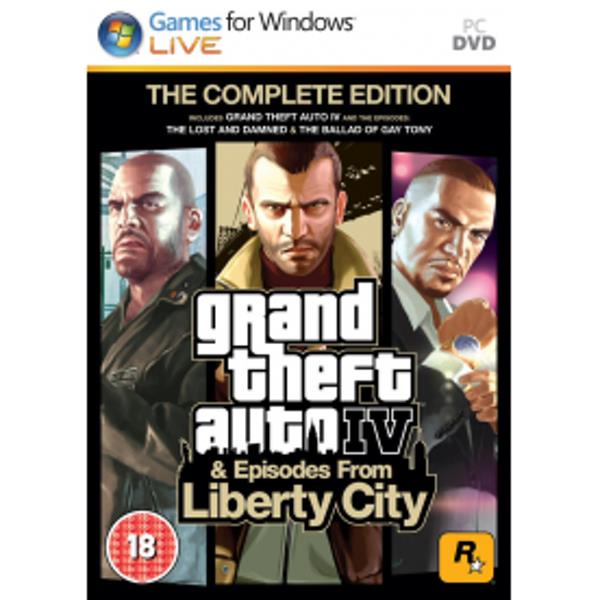 Grand Theft Auto IV 4 GTA Complete Edition Game PC