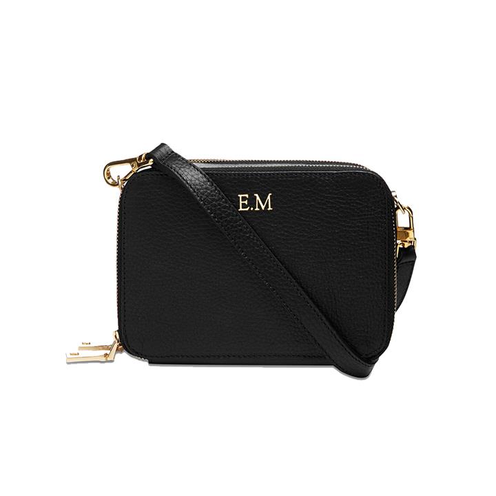 Grainy iPhone Cross Body Bag - Monogrammed iPhone Cross Body Bag