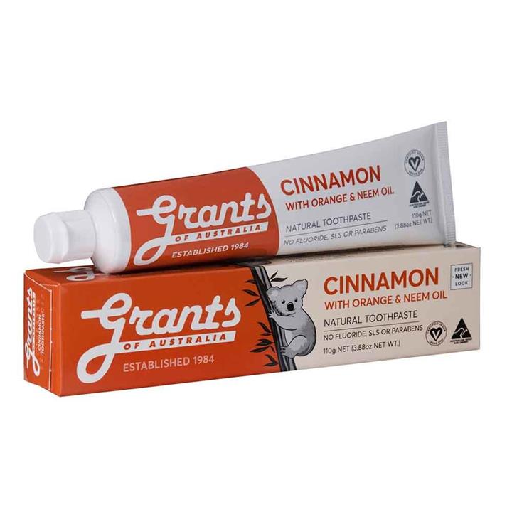 Grants Toothpaste - Cinnamon with Neem Oil (110g)