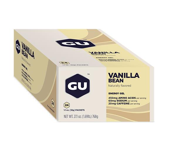 GU Energy Gel Vanilla Bean 24 Pack