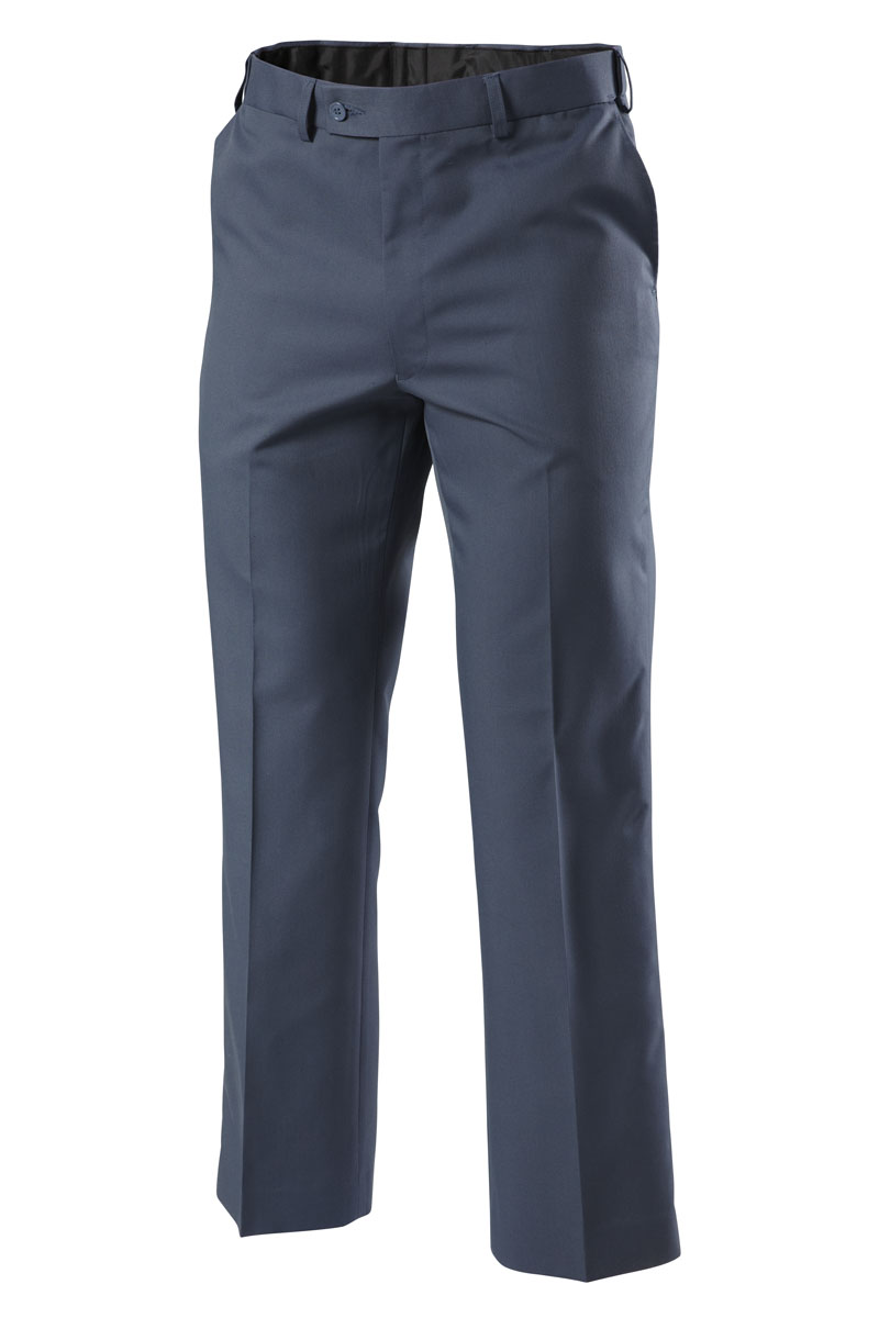 Hard Yakka Men's Pants - Permanent Press Plain Front Poly Viscose Pant with Teflon and Supercrease - Gunmetal - 89 L