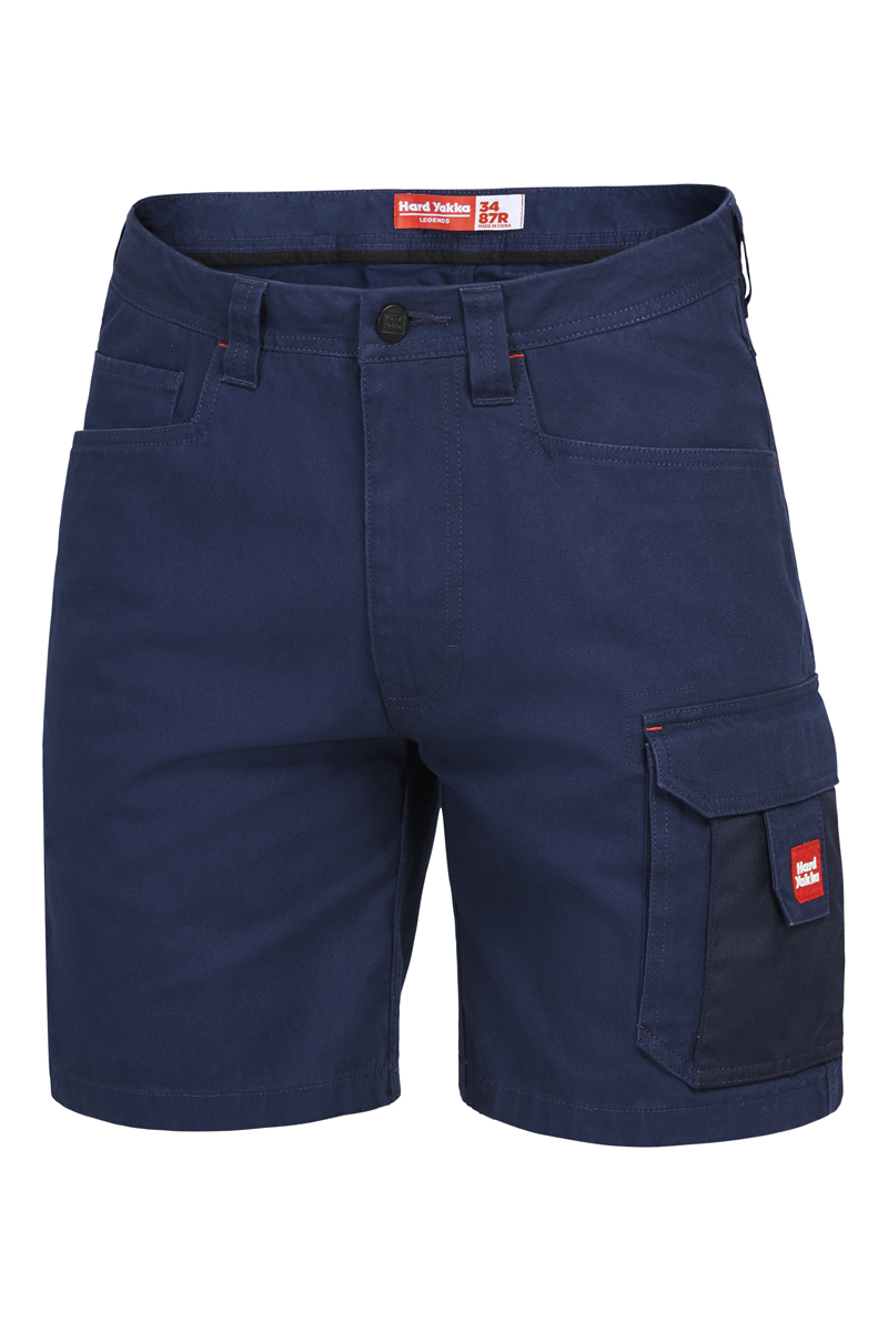 Hard Yakka Men's Shorts - Legends Short - Navy - 102R