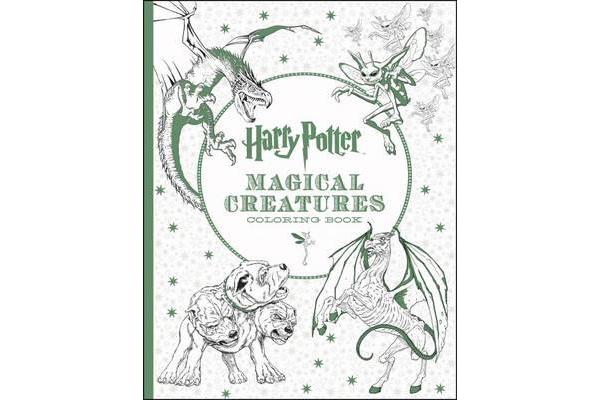 Harry Potter Magical Creatures Coloring Book