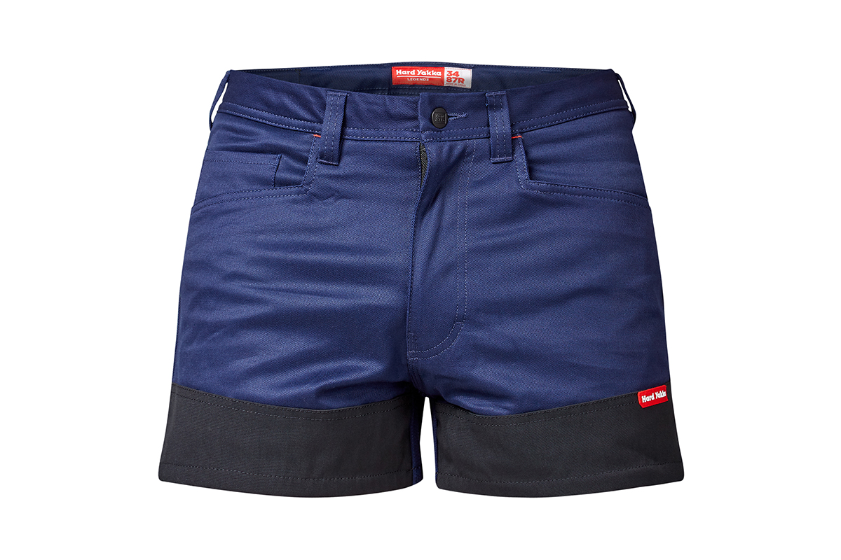 Hard Yakka Men's Legends 3D Short (Navy, Size 112)