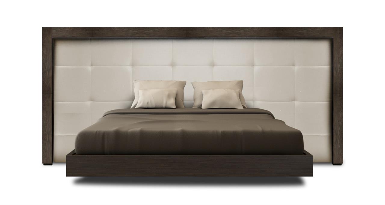 Harley Custom Upholstered Wide Bed Head With Timber Frame