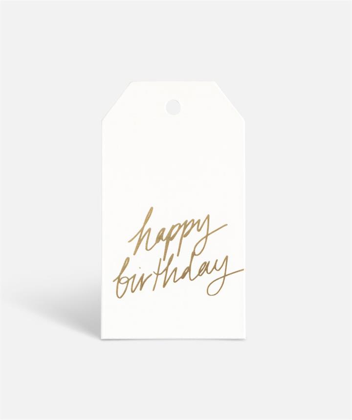 Happy Birthday Gift Tag