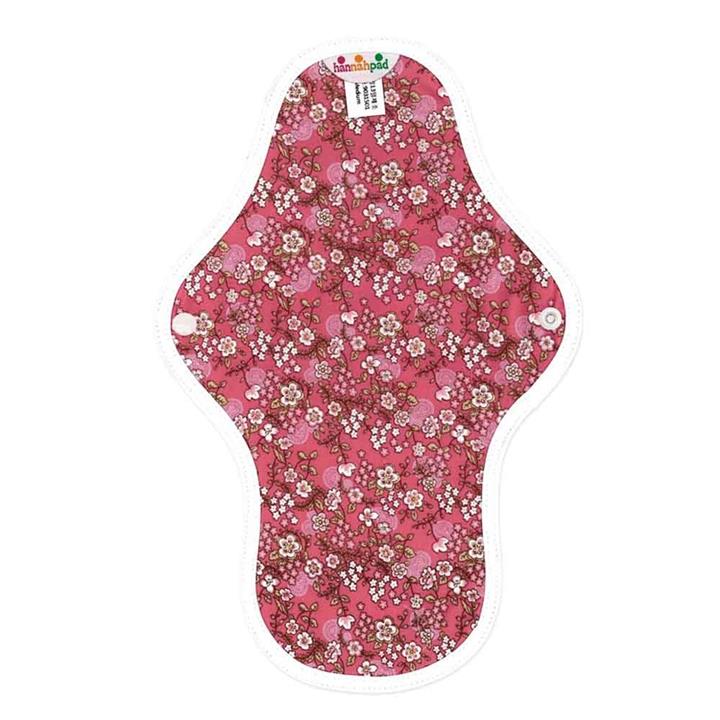 hannahpad Organic Medium Pad - Cherry Blossom Pink (1 Pad)