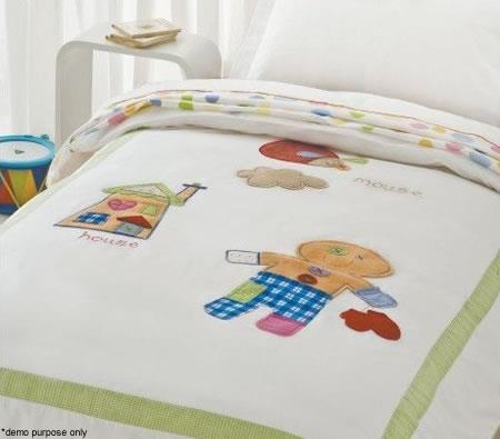 Happy Kids Gingerbread Man Comforter