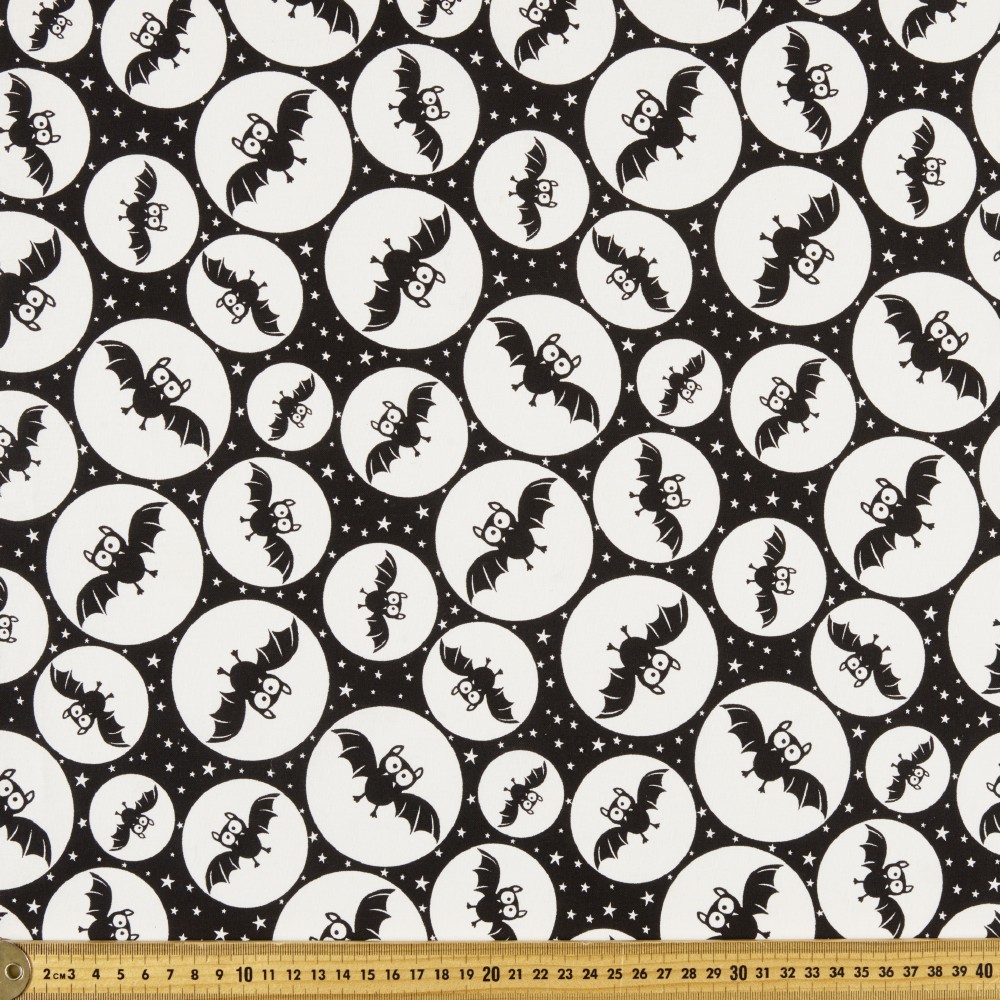 Halloween Bats Fabric