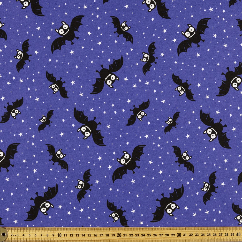 Halloween Bats Fabric