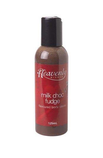 Heavenly Nights Body Sauce - Milk Choc Fudge - 125ml