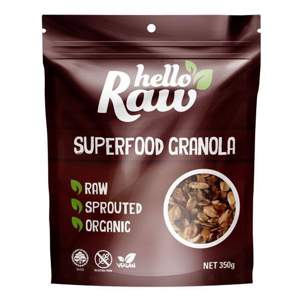 Hello Raw Superfood Granola 350gm