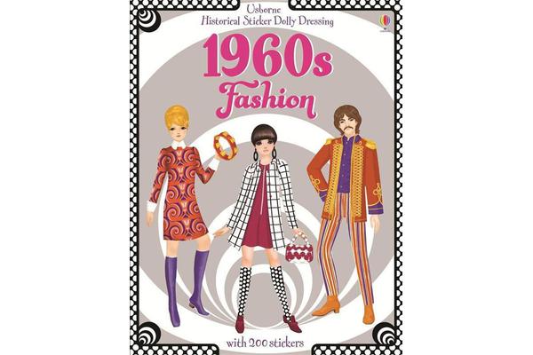 Historical Sticker Dolly Dressing 1960s Fashion