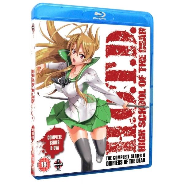 High School Of The Dead Drifters Of The Dead Edition Blu-ray