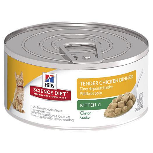 Hills Science Diet Kitten Tender Chicken Dinner 24 x 82g