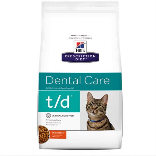 Hills Prescription Diet t/d Dental Care Dry Cat Food 1.5kg