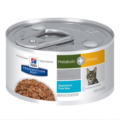 Hills Prescription Diet Metabolic + Urinary Feline cans