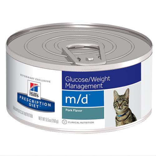 Hills Prescription Diet m/d Glucose/Weight Management Canned Cat Food