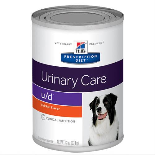 Hills Prescription Diet u/d Urinary Care Canned Dog Food 12x370g