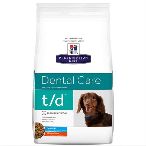 Hills Prescription Diet t/d Small Bites Dental Care Dry Dog Food...