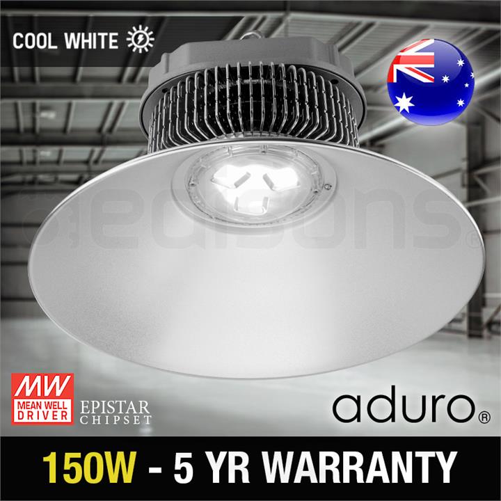 High Bay LED Light - 150W with 120 Degree Cover