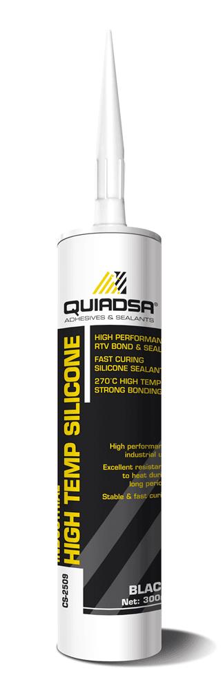 High Performance Industrial Sealant - 300ml - Black - QUIADSA