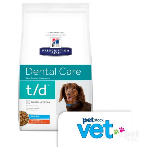 Hill's Prescription Diet t/d Small Bites Dental Care Dry Dog Food - 2.25kg