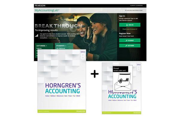 Horngren's Accounting + MyLab Accounting with eText