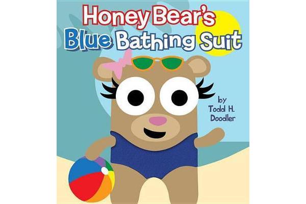 Honey Bear's Blue Bathing Suit