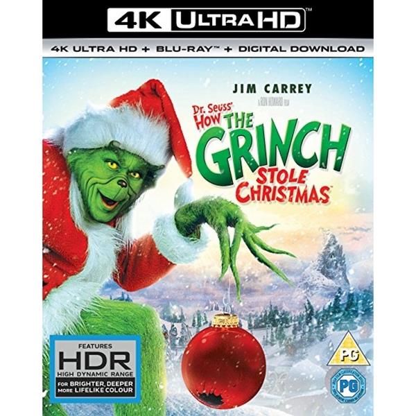 How The Grinch Stole Christmas 4K Uhd Blu-ray