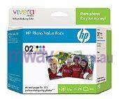 Hp 02 Photo Value Pack,10X15,120 Sheets Ap