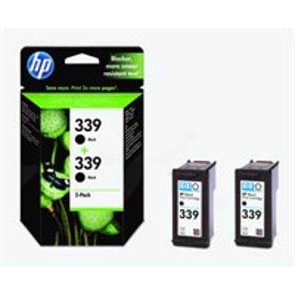 Hp C9504EE (339) Printhead Black, 860 Pages, 21ml, Pack Qty 2