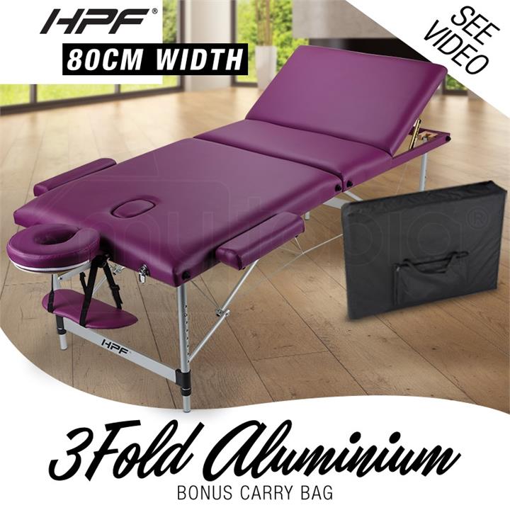 HPF Violet Portable Massage Table